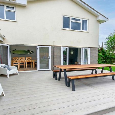 Ladywell Croyde - Super Stylish Large Home With Pool Table, Woodburner, Pizza Oven And Hot Tub Option, Sleeps 12 Exterior photo
